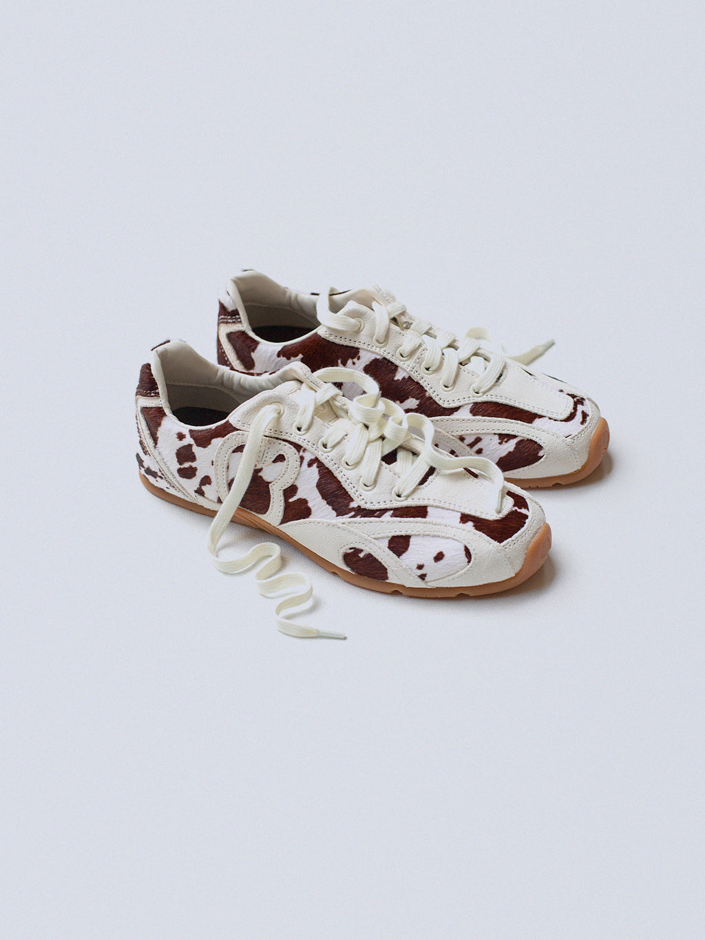 OBJECT SUEDE LOW-TOP SNEAKERS