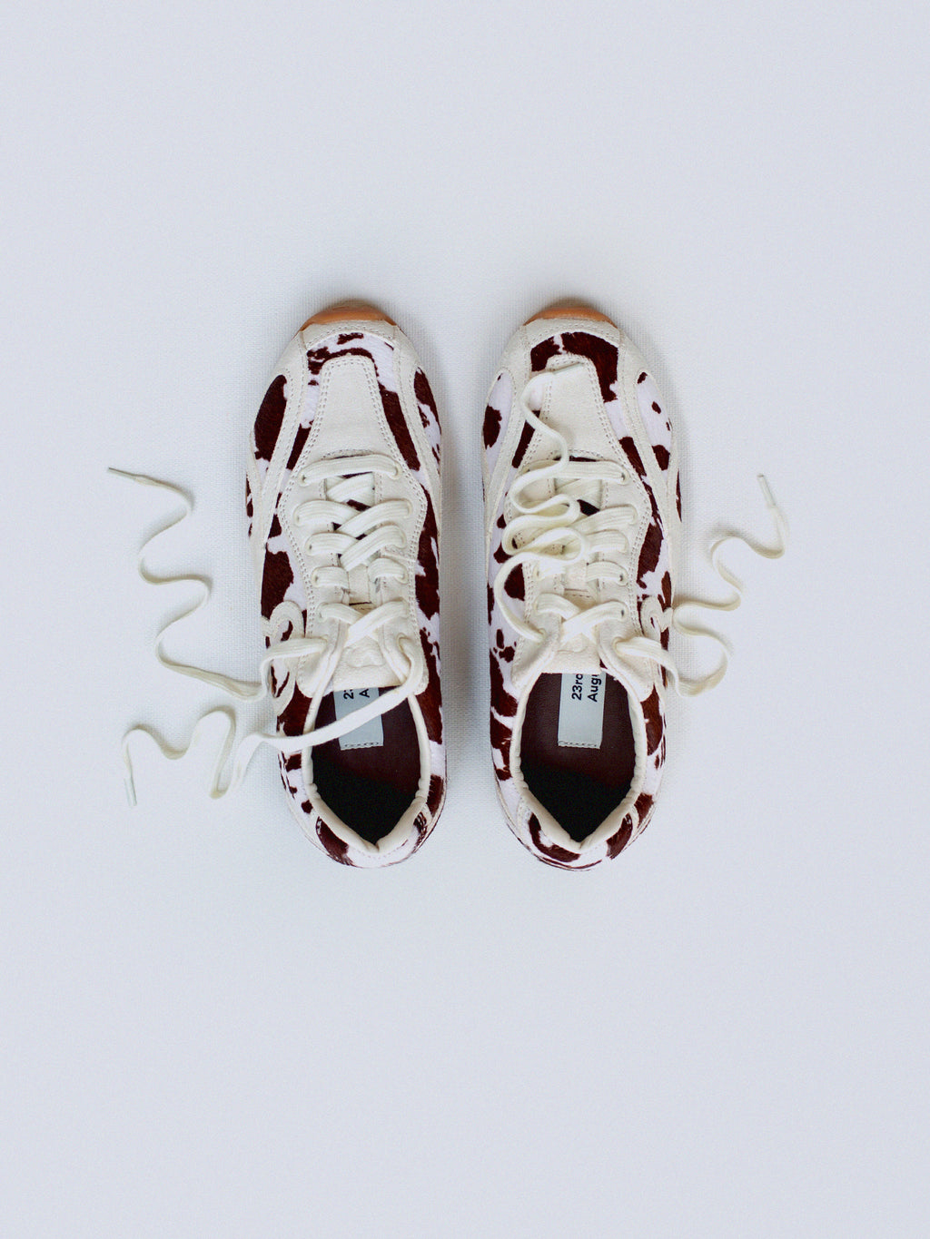 OBJECT SUEDE LOW-TOP SNEAKERS