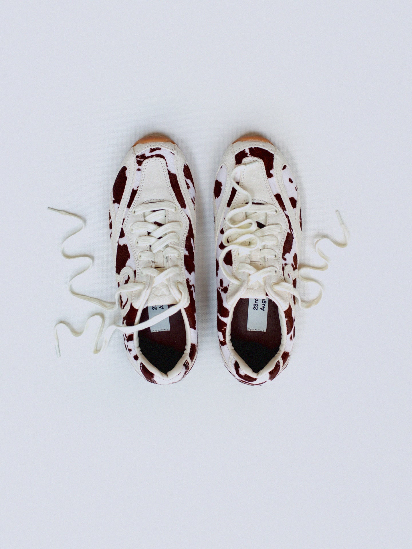 OBJECT SUEDE LOW-TOP SNEAKERS