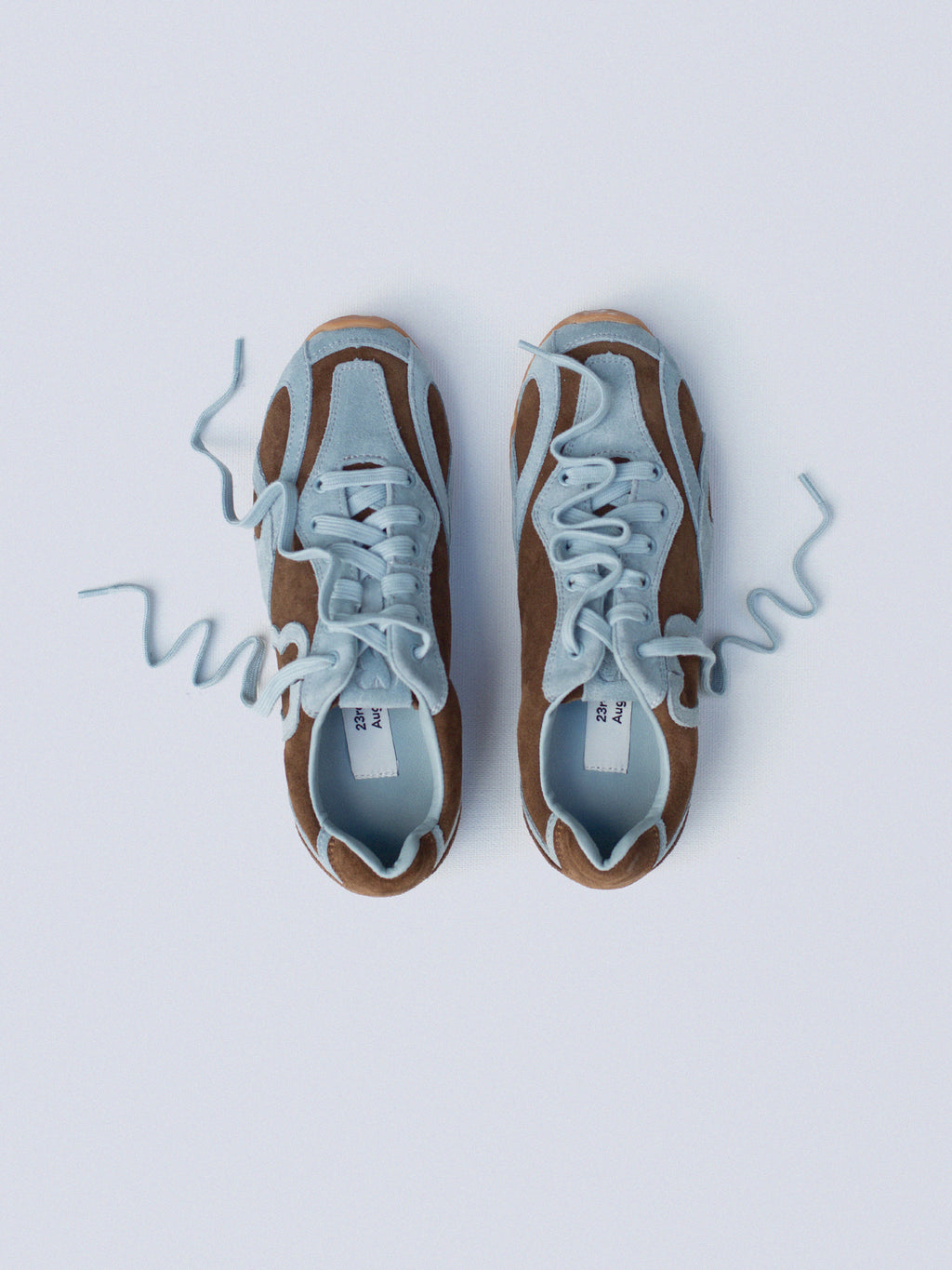 OBJECT SUEDE LOW-TOP SNEAKERS