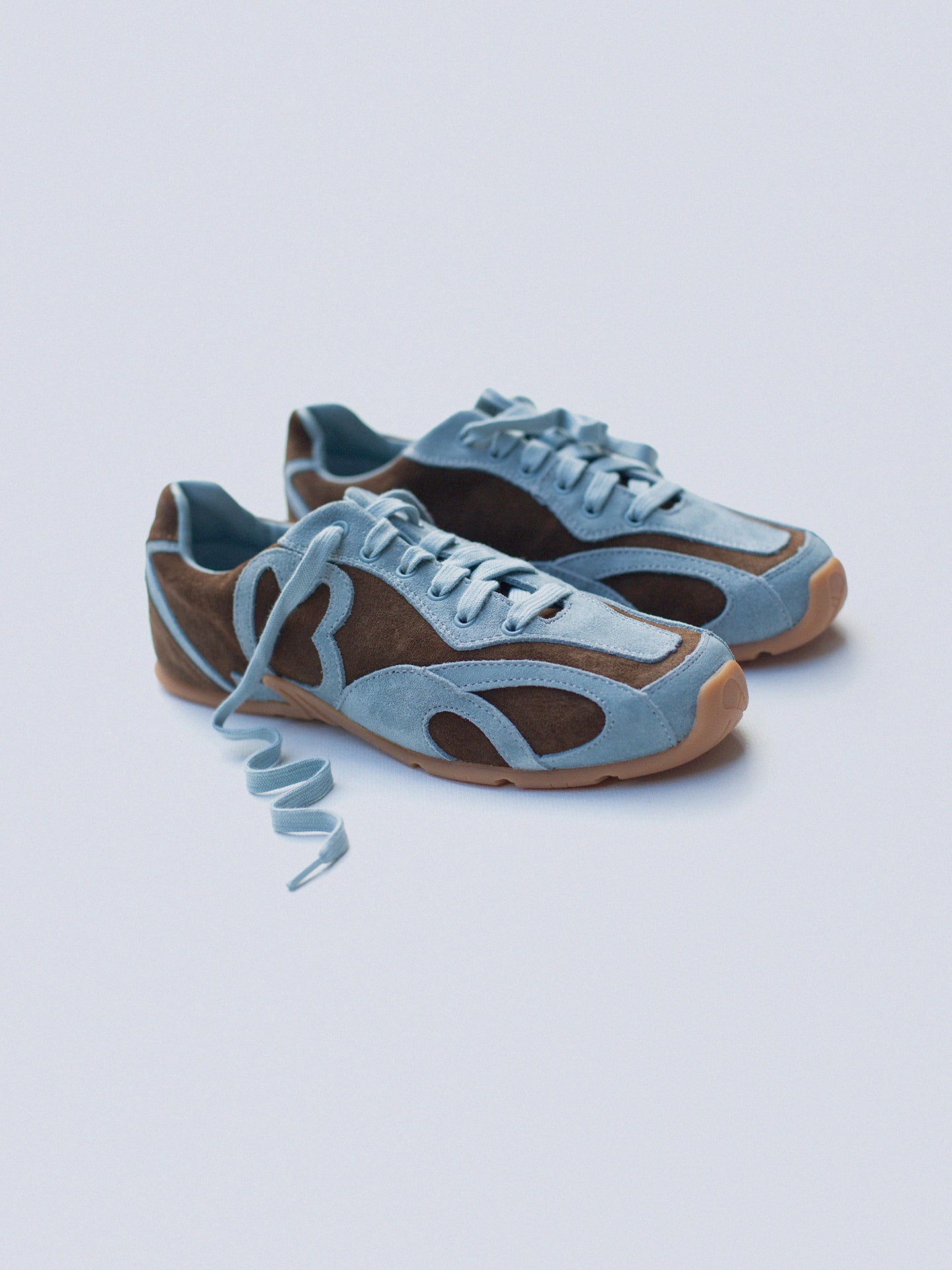 OBJECT SUEDE LOW-TOP SNEAKERS