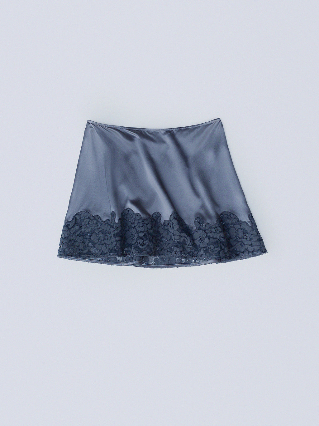 INFATUATED SILK MINI SKIRT