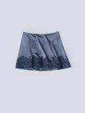 INFATUATED SILK MINI SKIRT