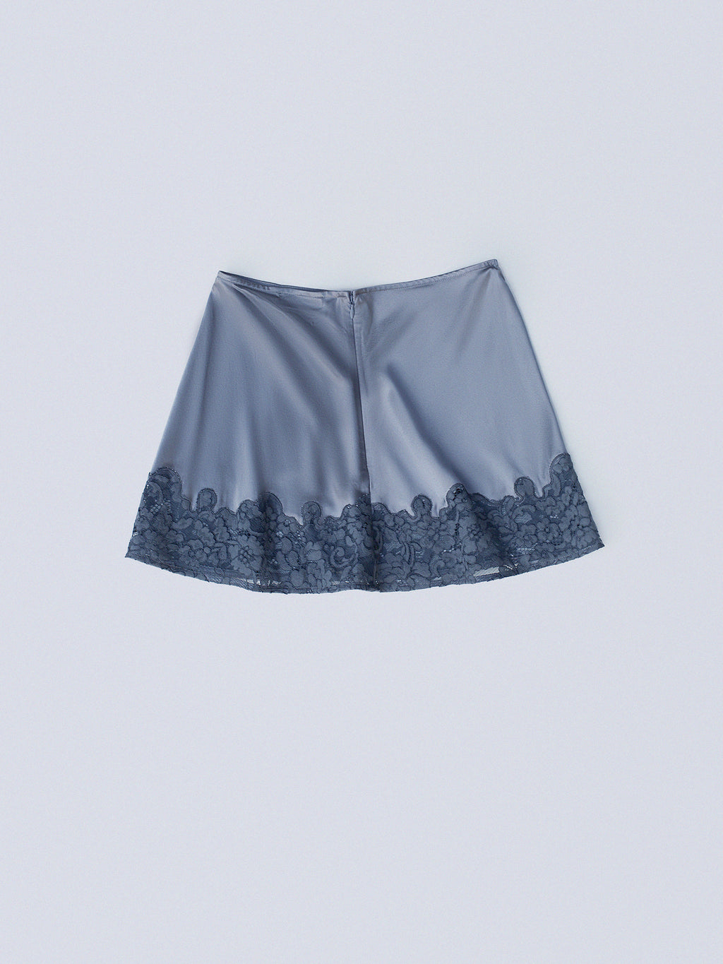 INFATUATED SILK MINI SKIRT