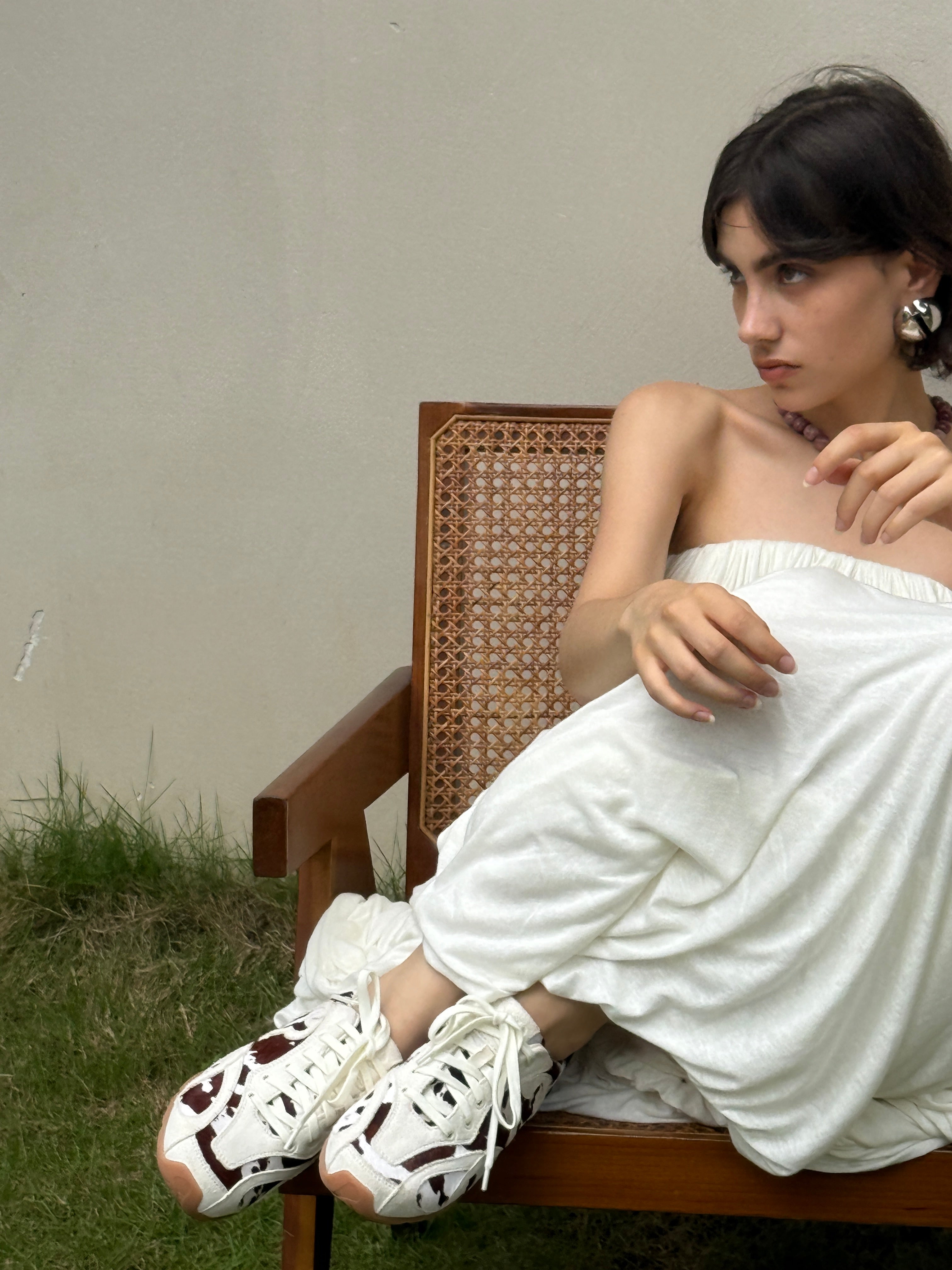 OBJECT SUEDE LOW-TOP SNEAKERS