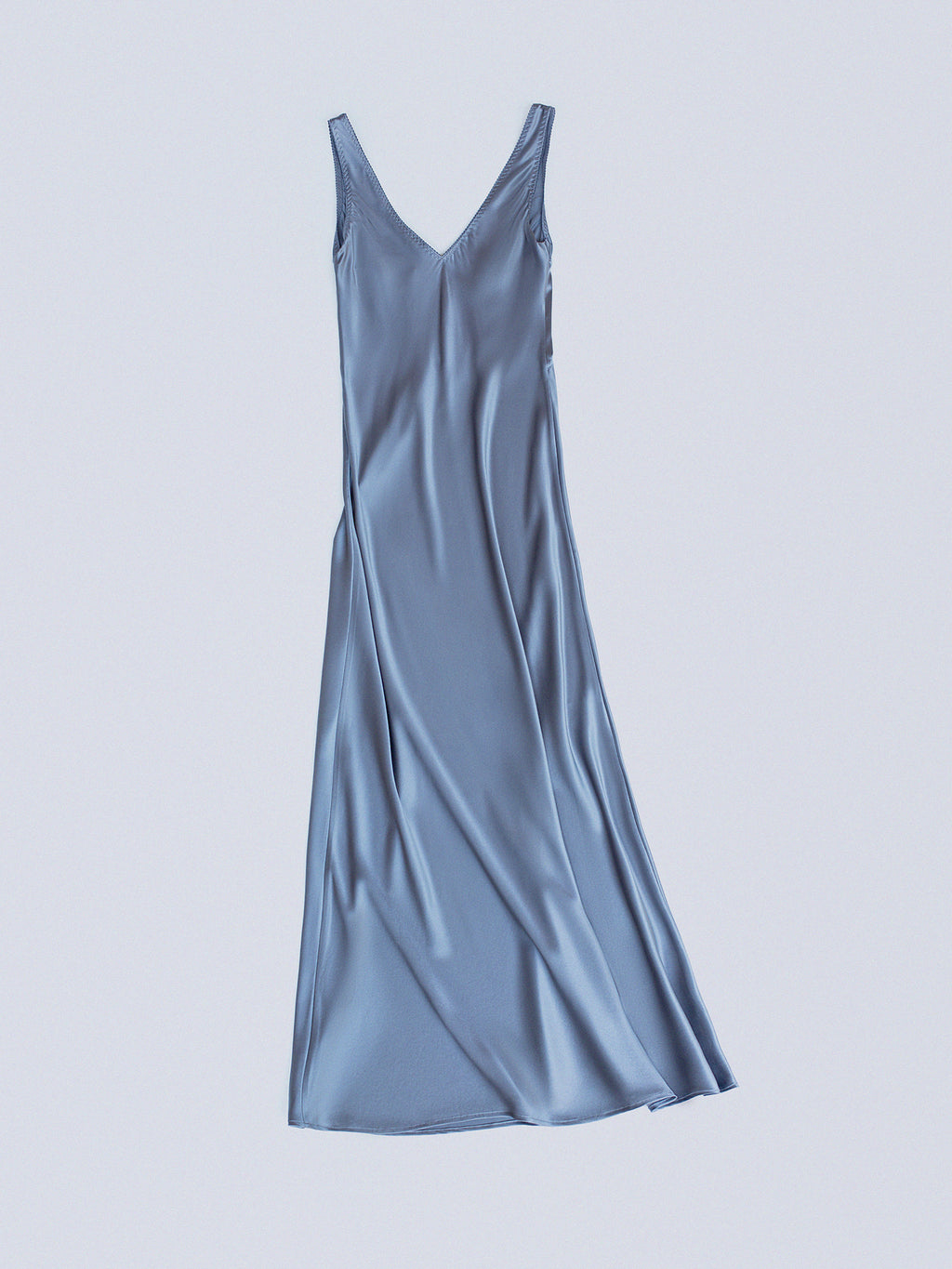 INFATUATED SILK MAXI DRESS