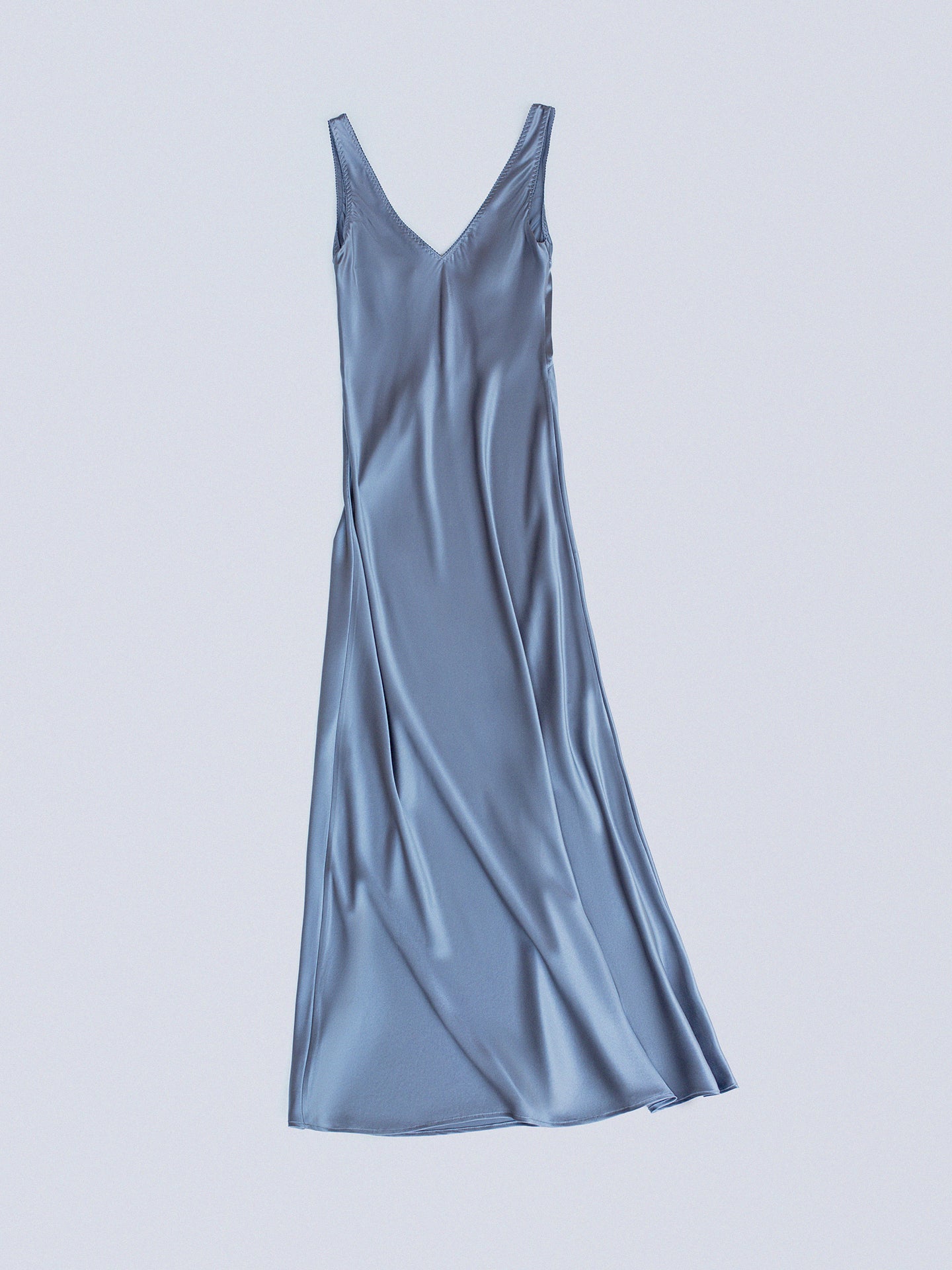 INFATUATED SILK MAXI DRESS