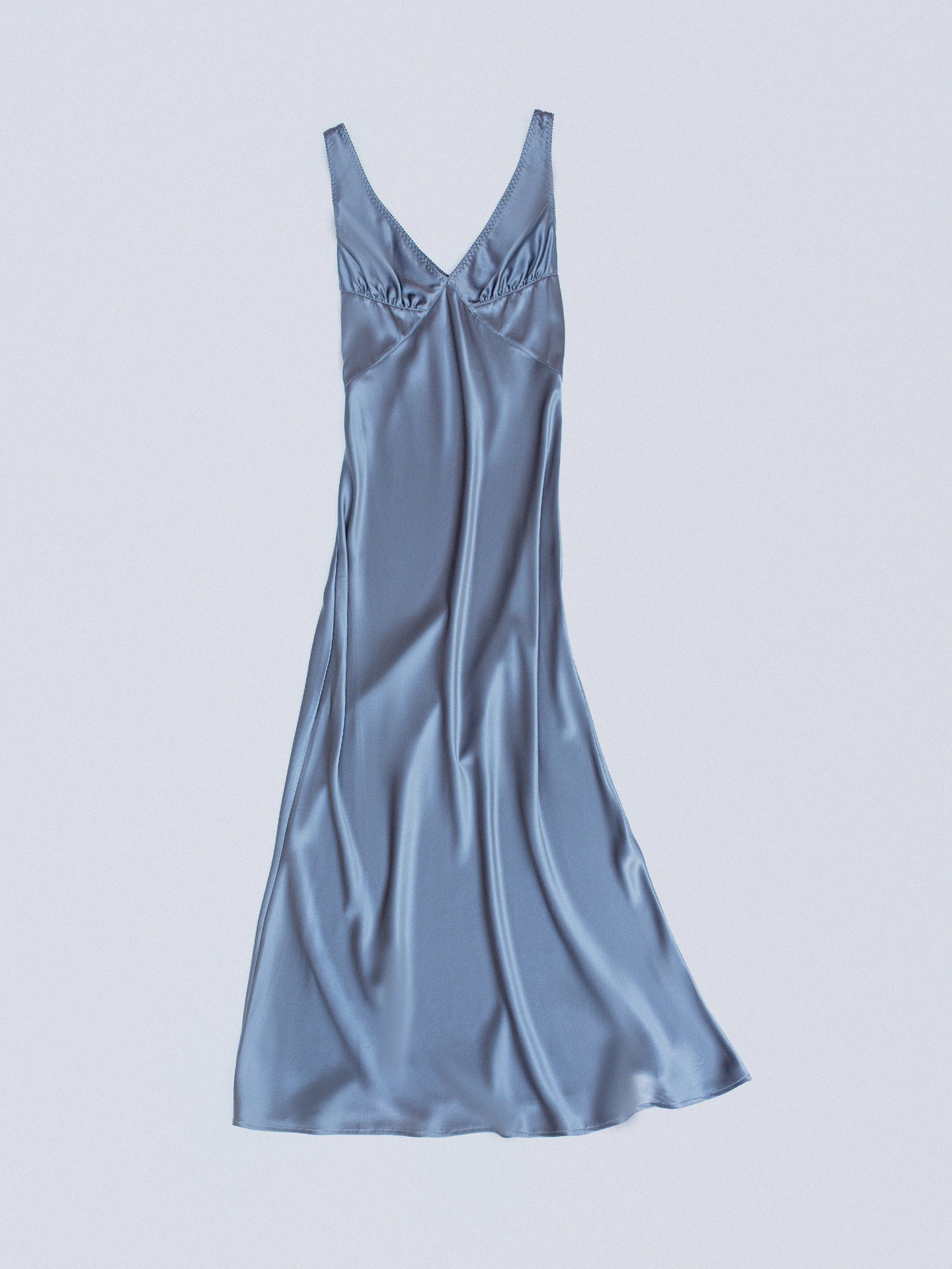 INFATUATED SILK MAXI DRESS