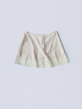 INFATUATED SILK MINI SKIRT