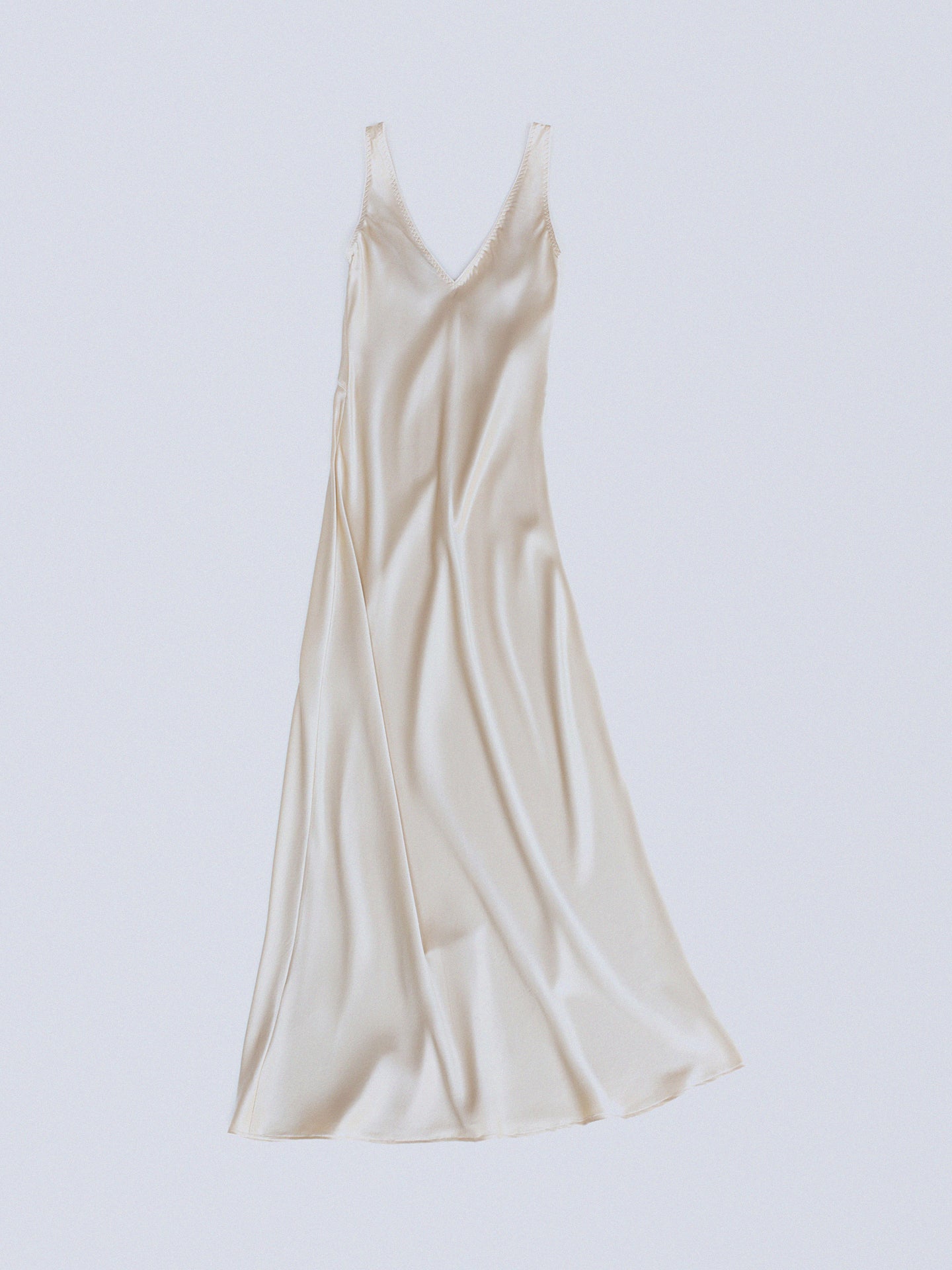 INFATUATED SILK MAXI DRESS