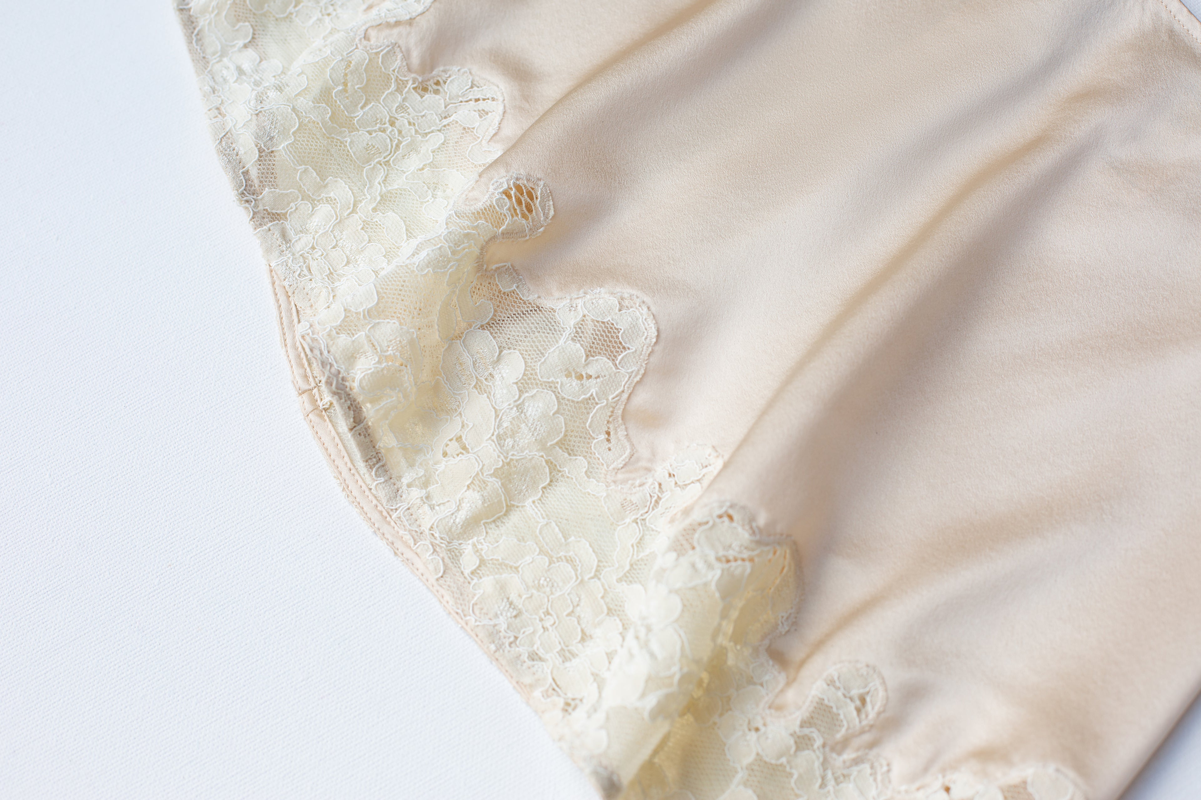 INFATUATED SILK MINI SKIRT